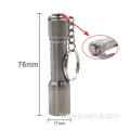 High Strength Outdoor Purpose Custom Titanium Flashlight